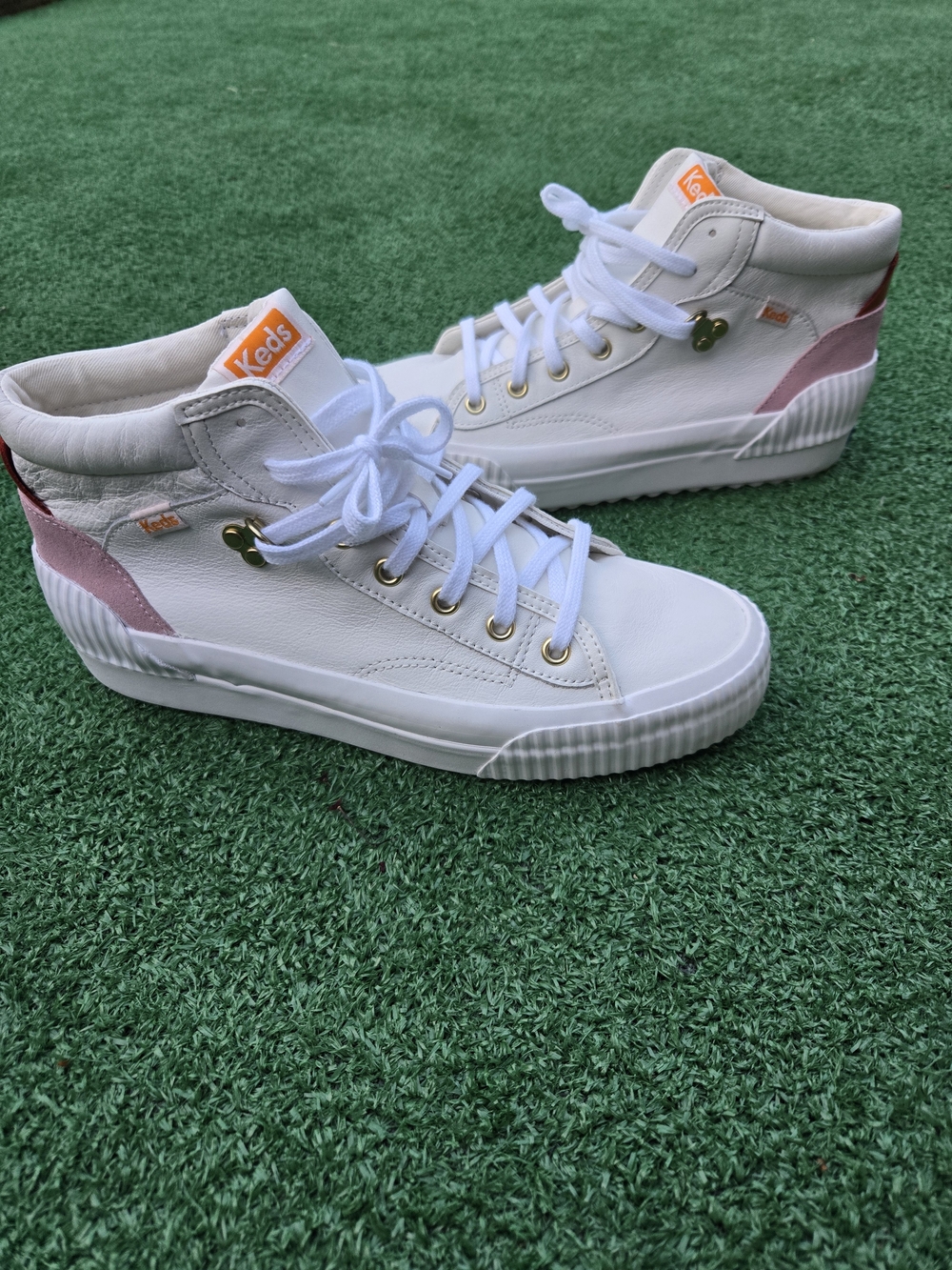 Keds Demi Mid TRX leather high-top sneakers